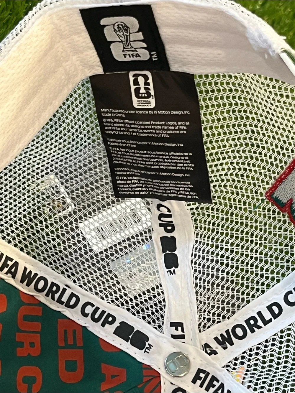 FIFA World Cup 2026 Foam Trucker Hat Black Snapback NWT Licensed - Mexico Design